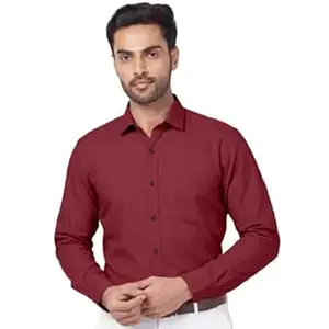 Manspire Men's Casual Shirt with Chest Pocket, Long Sleeve, Button-Down Collar | I_501