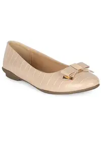 Allen Solly Women Beige Casual Ballerinas