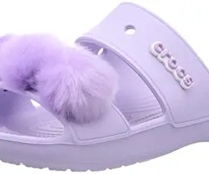 Crocs Unisex Adult Lavender Sandal-8 Kids UK (207405-530)