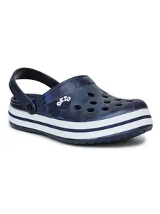 ABROS Mens Clogs AZCG0512-NAVY-10