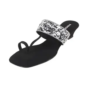 Mochi Women Ethincwear Wedge Heel Sandal