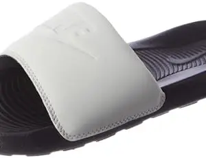 Nike mens Victori One BLACK/LIGHT SILVER Slide Sandal - 8 UK (9 US) (CN9675-014)