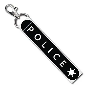 ISEE 360® The Police Lanyard Tag with Swivel Lobster for Gift Luggage Bags Backpack Laptop Bags L X H 5 X 0.8 INCH