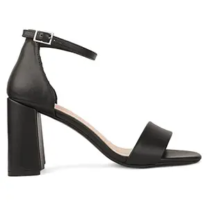 Bata Women's Veronica Black Sandal-4 Kids UK (7616083)