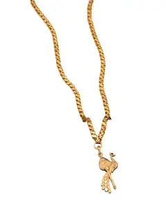 Shubh Jewels Royal Gold Plated Mangalsutra Pendant with Beautiful Chain for Women Desihn no Mor20 COMBO OF 2