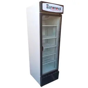 EURONOVA 550L Single Door Upright Freezer (White, Visi Cooler, EVC-550) price in India.
