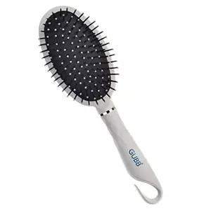 GUBB Serenity Hues Oval Cushion Hair Brush for Detangling, Styling, and Smoothening Hair | Straightens & Detangles Curly Hairs | Reduces Hair Breakage and Promotes Hair Growth | Best Hair Brush for All Hair Types | Perfect Hair Brush for Men and Women
