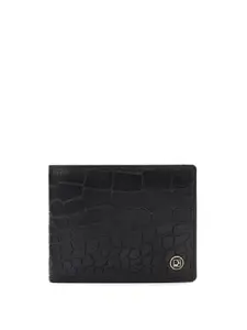 Da Milano Genuine Leather Black Men Wallet with Multicard Slot