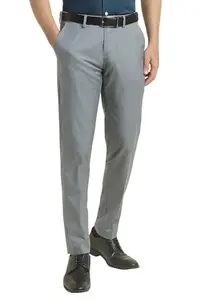 Allen Solly Men's Regular Work Utility Pants (ASTFMMOFN81128_Grey
