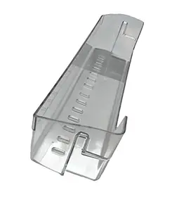 Payflip Fridge Bottle Shelf Compatible for LG Double Door Refrigerator - Middle Rack (Part No: 5004JF1024), Clear