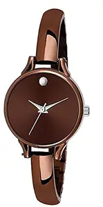 HORCHIS Casual Analog Brown Dial Women's Stainless Steel Watch-HORC_ENT_11527