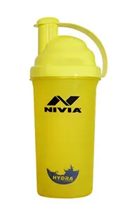 Nivia - - Step Out & Play 518YL Plastic Hydra Shaker, 700 ml (Yellow, Pack of 1)