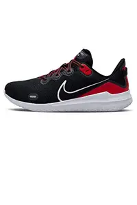 Nike Men's Renew Ride Black/White-RED Running Shoe-7 UK (41 EU) (8 US) (CD0311-004)