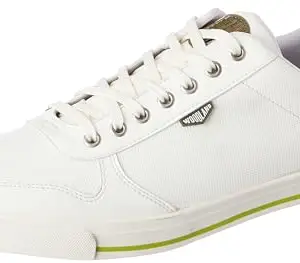 Woodland Men's White PU Casual Shoes-9 UK (43 EU) (GC 4203121C)