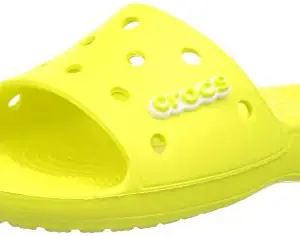Crocs Unisex Adult Classic Slide Citrus 6 Kids UK (206121-738)