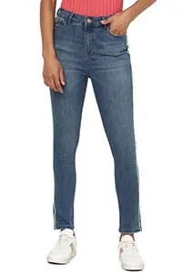 Allen Solly Women's Regular Jeans (AHDNCASFJ47829_Navy_30)
