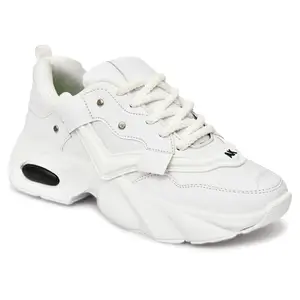 Sports Shoes for Mens Running | Walking | Light Weight & Comfortale (White, UK Footwear Size System, Adult, Men, Numeric, Medium, 7)