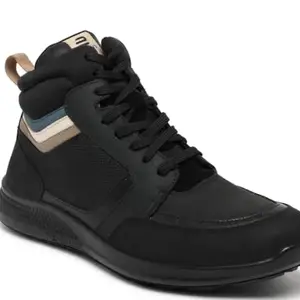 Ergon Kansas EK-10 Men Black Casual Shoes (Black, 10)