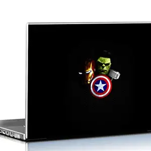 PIXELARTZ Laptop Skin Super Heroes Avengers 15.6 Inches Skins/Stickers for Dell-Lenovo-Acer-HP (010)