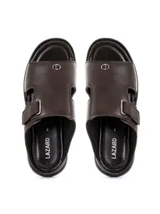 Khadim's Lazard Brown Casual Slip On Sandal for Men (3171084)