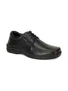 Hush Puppies Mens Derby Uniform Dress Shoe (Black_7 UK_8256654)