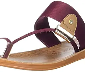 Aqualite Super Comfortable, Soft and Lightweight Beige Cherry Women Slippers