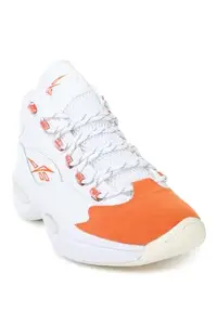 Reebok Unisex Question Mid Shoes White, 12