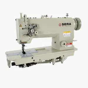 Sera Double Needle Lockstitch Fixed Bar Sewing Machine for Canvas Carry Bags SR-842B