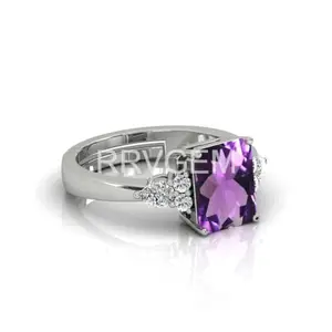 BALATANK 11.00 Carat amethyst ring Handcrafted Finger Ring With Beautifull Stone Men & Women Jewellery Collectible katela/jamuniya ring PANCHDHATU for Men and Women With Lab-Certified