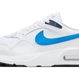 Nike Mens Air Max Sc Casual Shoes-White/Lt Photo Blue-Thunder Blue-White-Cw4555-113-9Uk