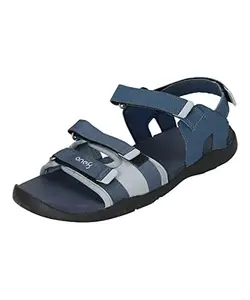 Puma Men's Stride v3 one8 Dark Denim-Quarry Black Sandal-6 Kids UK (38455904)