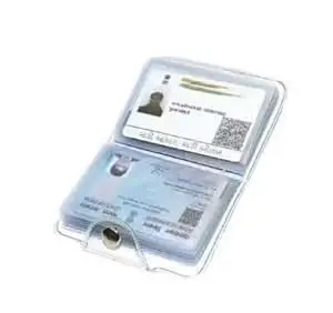 FANCY CRAFT Fancy2 Craft POP Card Holder – Slim PVC Wallet for Cards – Compact, Durable Design for Easy Carrying