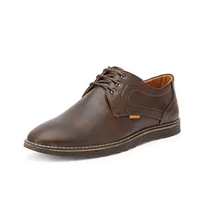 Centrino Men's 1212 Coffee Formal Shoes_6 UK (1212-01)