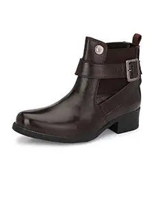 Eego Italy Women Chelsea Boots - ISH_2_Brown_37
