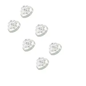 Fashion Accessories Toe Ring Artificial Sterling Silver Red Stone Abstract Pattern Design Toe Ring Adjustable Jewelry for Women. Set of 3 Pairs Toerings. (027-3PAIRS)