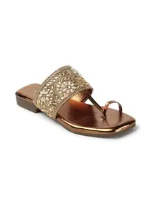 Iconics Women Sandal,Antique,UK-5