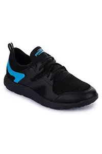 Liberty Men Eliote-2E Black Running Shoe-8 UK(42 EU)