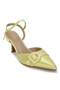 Allen Solly Women Green Party Heels