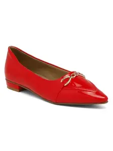 Flat n Heels Womens Red Ballerina FnH 2973-RD