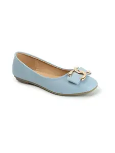 ELLE Women Shoes,Blue,UK-5