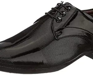 Centrino Black Patent Formal Shoe for Mens 20208-1