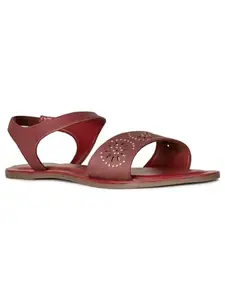 Bata Women's Aditi Sandal Red 3 Kids UK (5615372)