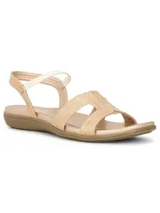 Bata Women's Slip-on Sandals - Beige (7UK) (5618030)