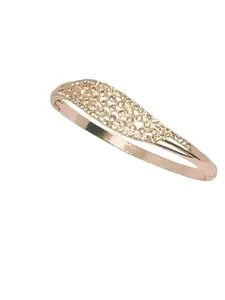 Prakash enterprises 18K Rose Gold Plated Crystal Bracelet for Women and Girls | Austrian Crystal, Cubic Zirconia, Five Layer Plating | Anti-Allergic, Nickel & Lead Free | Stylish Gift for Her, Valentine & Anniversary