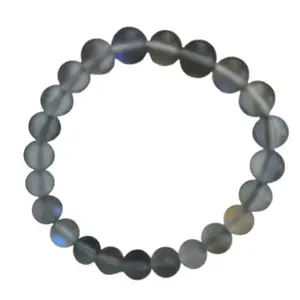 New Shyam Agate Black Angel Aura Quartz Bracelet, Aqua Aura Bracelet 8mm, Metaphysical Crystals, Gifts, Crystals, Gemstones Bracelet For Men, Women, Boys, Girls Best For Gifting & Personal Use.