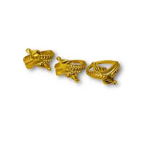 Gold Plated Women's Ring Latest Stylish Finger Jewellery For Girl