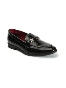 Carlton London Men Formal Shoes,Black,UK-7
