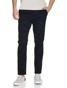 The Indian Garage Co Men Slim Fit Solid Mid-Rise Chinos