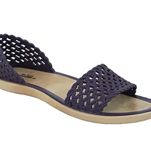 CASSIEY Women Swiftwater Sandal Fashion (6023-Purple, numeric_5)