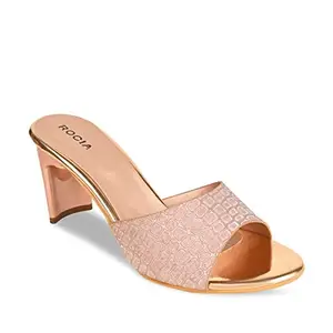 ROCIA by Regal Rose Gold Women Sandals